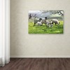 Trademark Fine Art The Macneil Studio 'Black Mountain Sheep Landscape' Canvas Art, 12x19 ALI8991-C1219GG